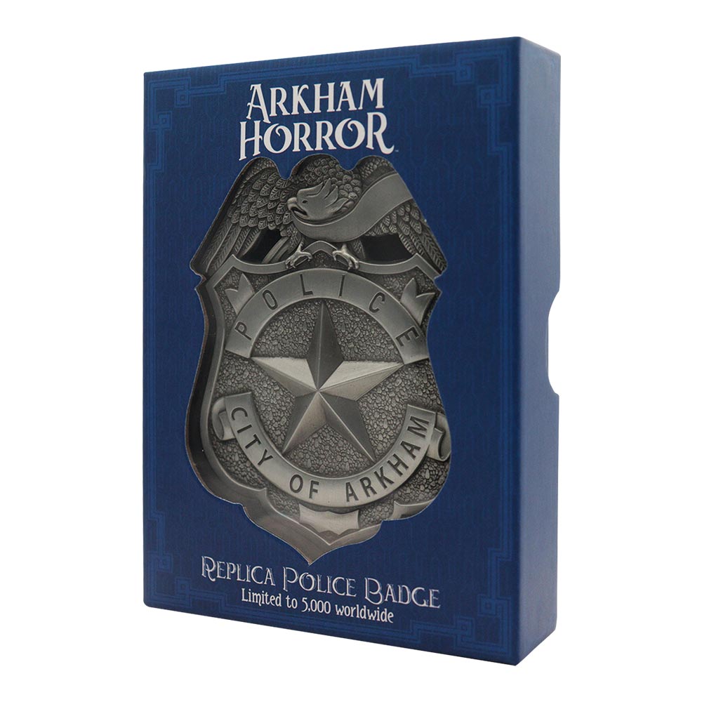 Replica Police Badge Limited Edition: Arkham Horror Collectible
