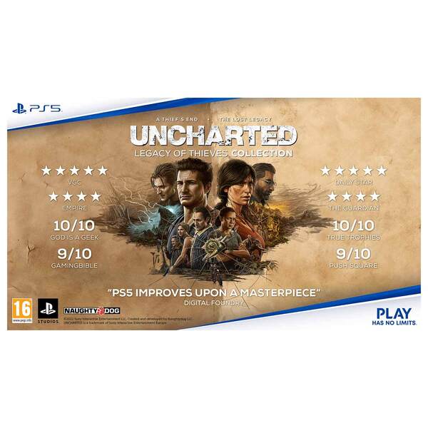 Uncharted: Legacy of Thieves Collection - PlayStation 5