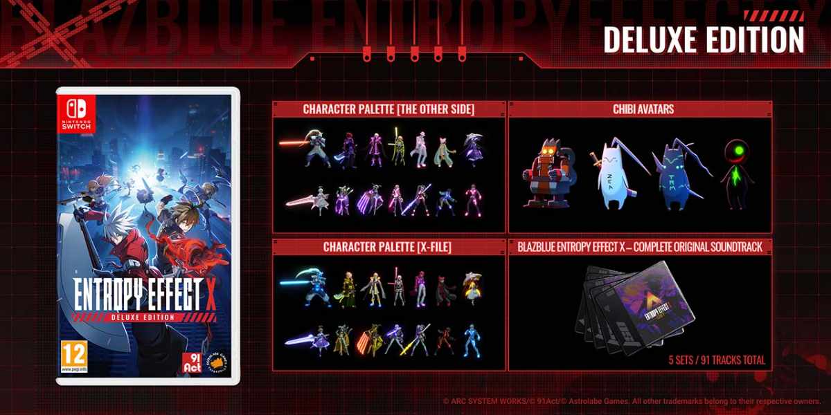 BlazBlue Entropy Effect X - Deluxe Edition - Switch