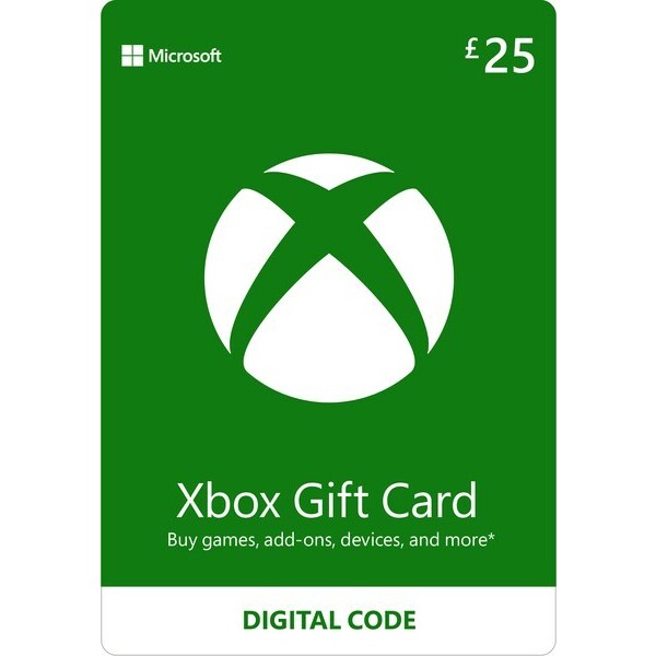Xbox Gift Card £25 - Xbox Series X | S - Xbox One