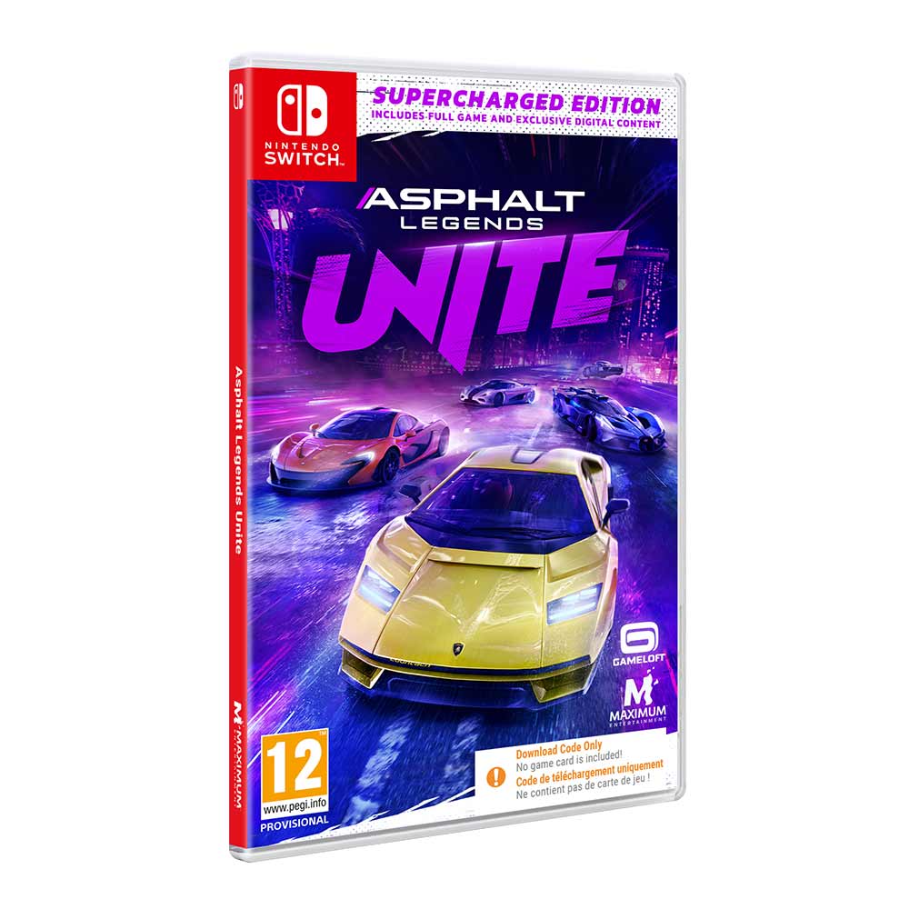 Asphalt Legends UNITE: Supercharged Edition (CIB) - Switch