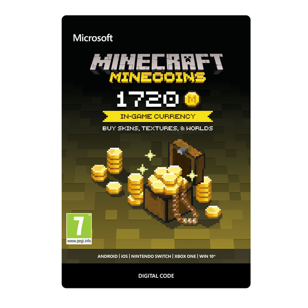 Minecraft Minecoins Pack - 1720 Coins - UK