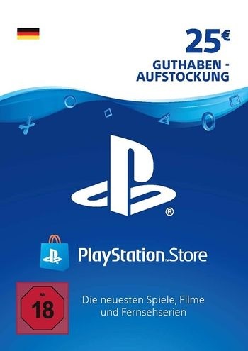 25€ PlayStation Store Guthaben | PSN Deutsches Konto