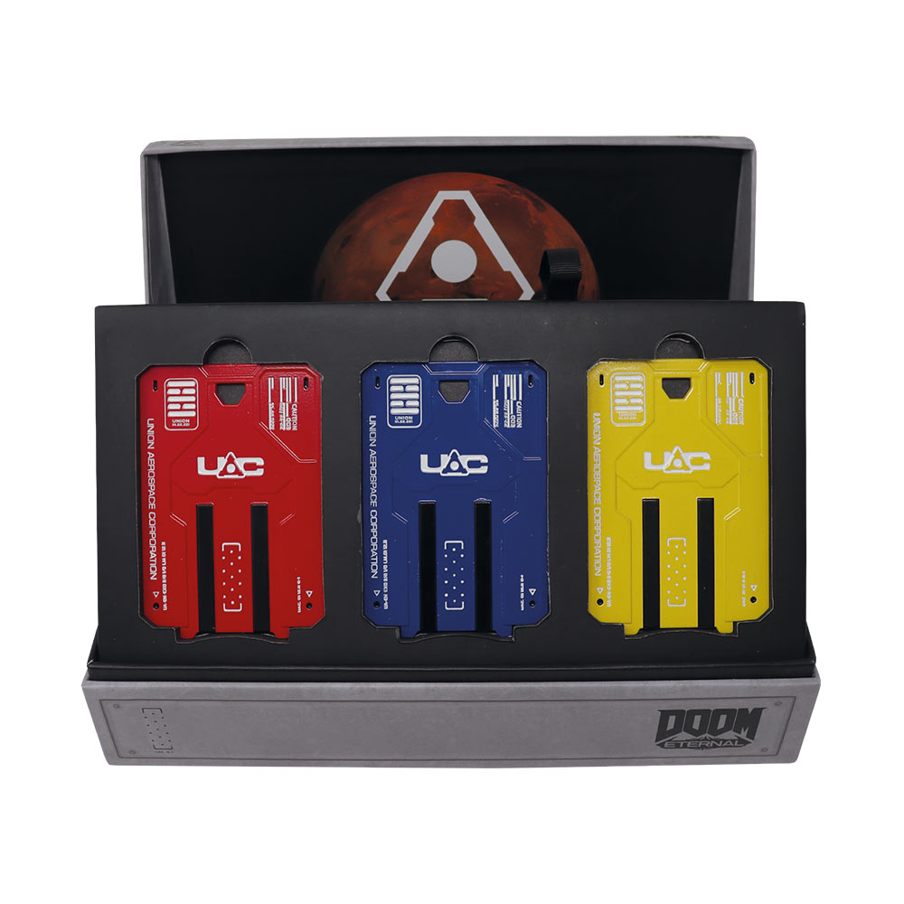 Doom Eternal: Limited Edition Replica UAC Keycard Collection