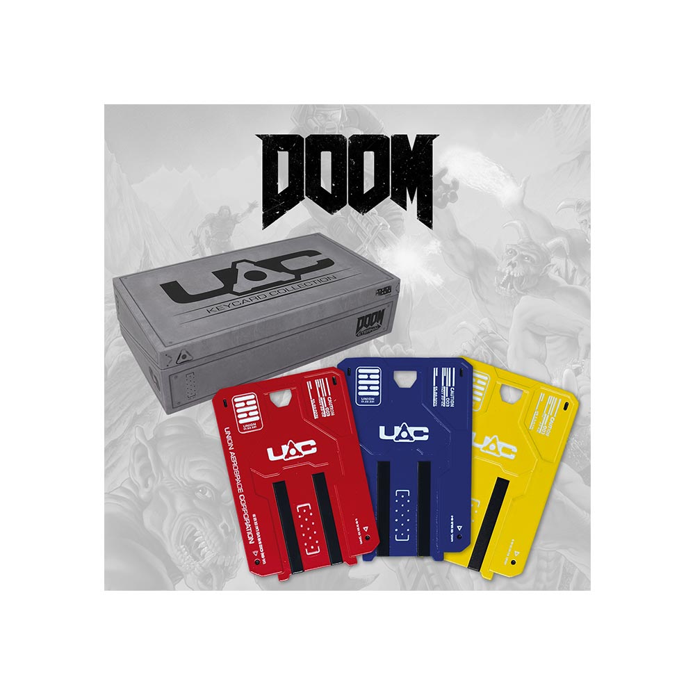 Doom Eternal: Limited Edition Replica UAC Keycard Collection