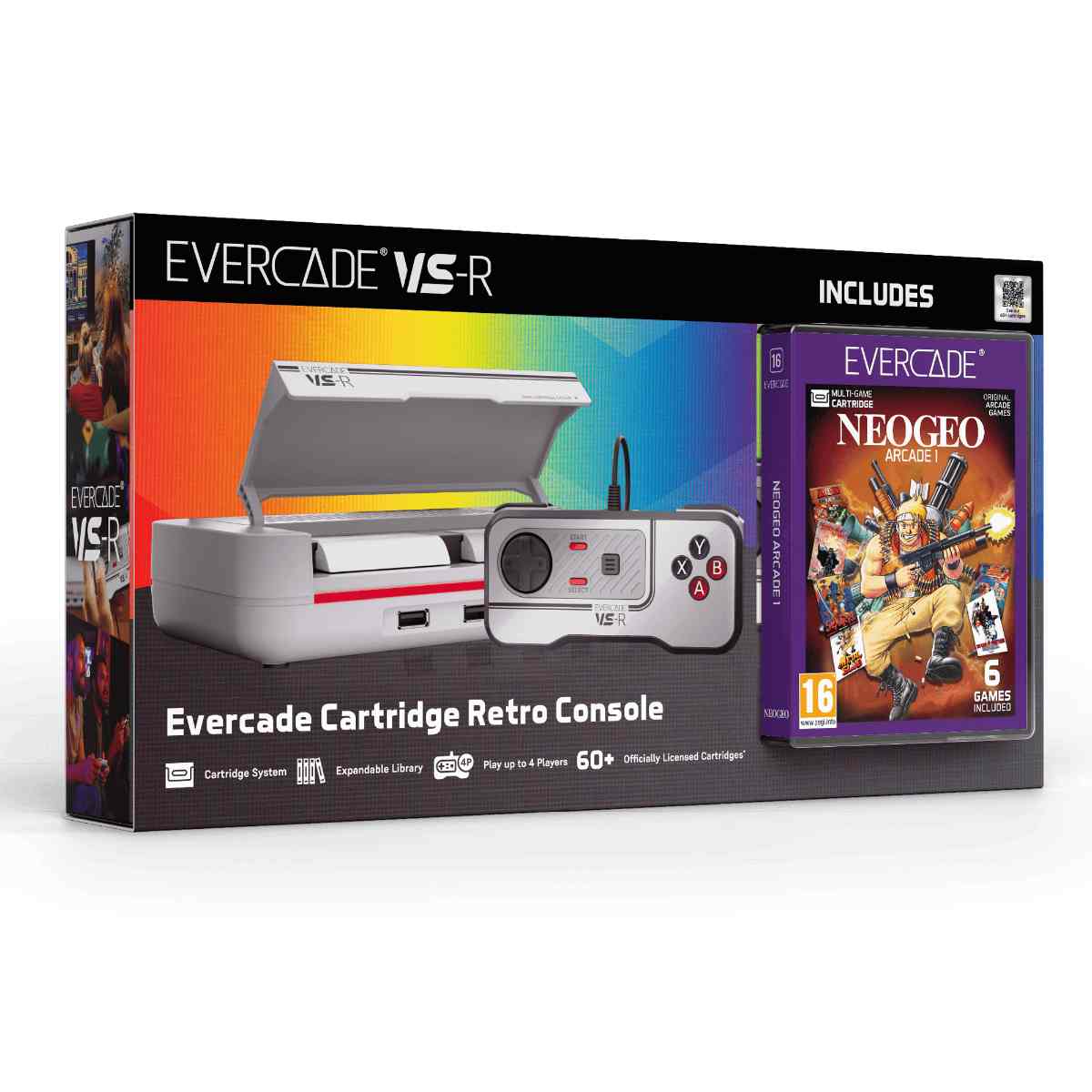 Evercade VS-R and NEOGEO Arcade 1