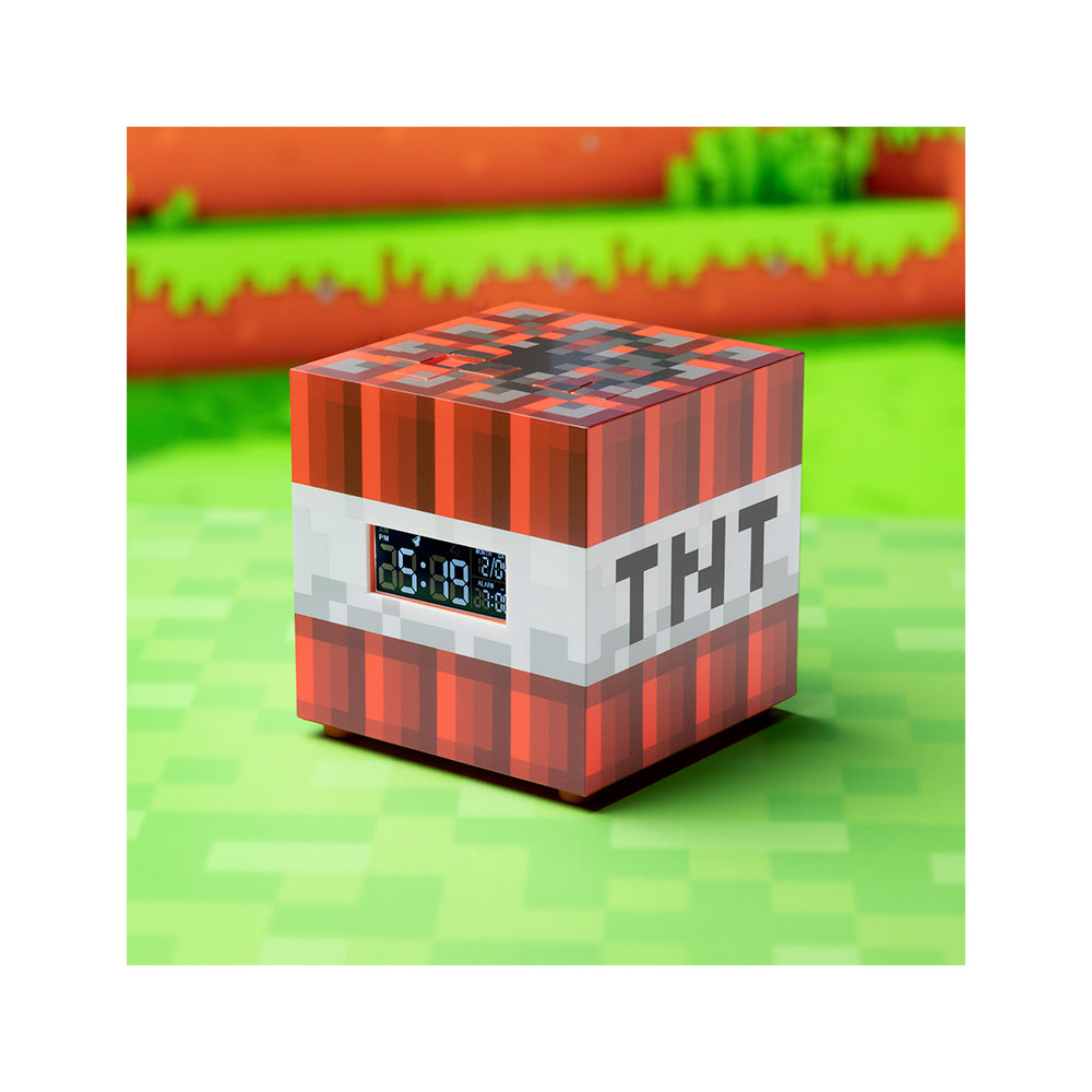 Minecraft TNT Alarm Clock