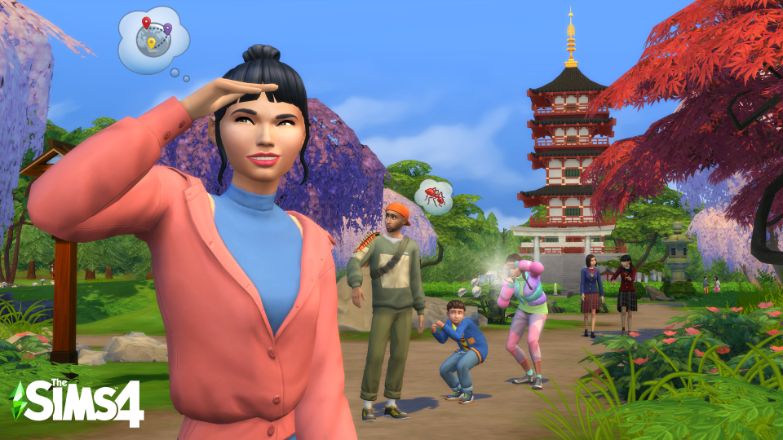 The Sims 4 Snowy Escape