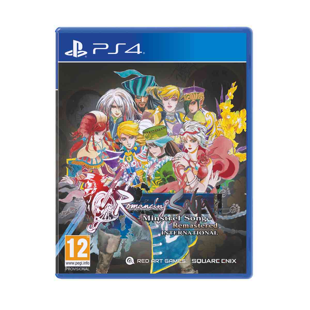 Romancing SaGa - Minstrel Song - Remastered International - PlayStation 4 + Manual