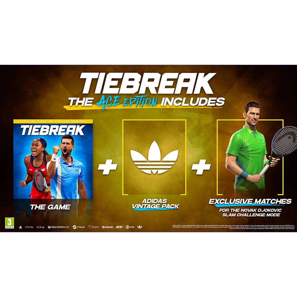 Tiebreak: Official Game of the ATP and WTA: Ace Edition  - PlayStation 4
