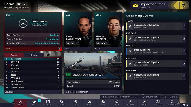 F1 Manager 2022 - PlayStation 5