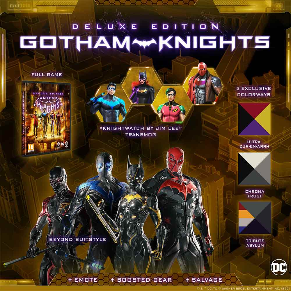 PS5 Gotham Knights Deluxe Edition [R3 Eng & Chi]