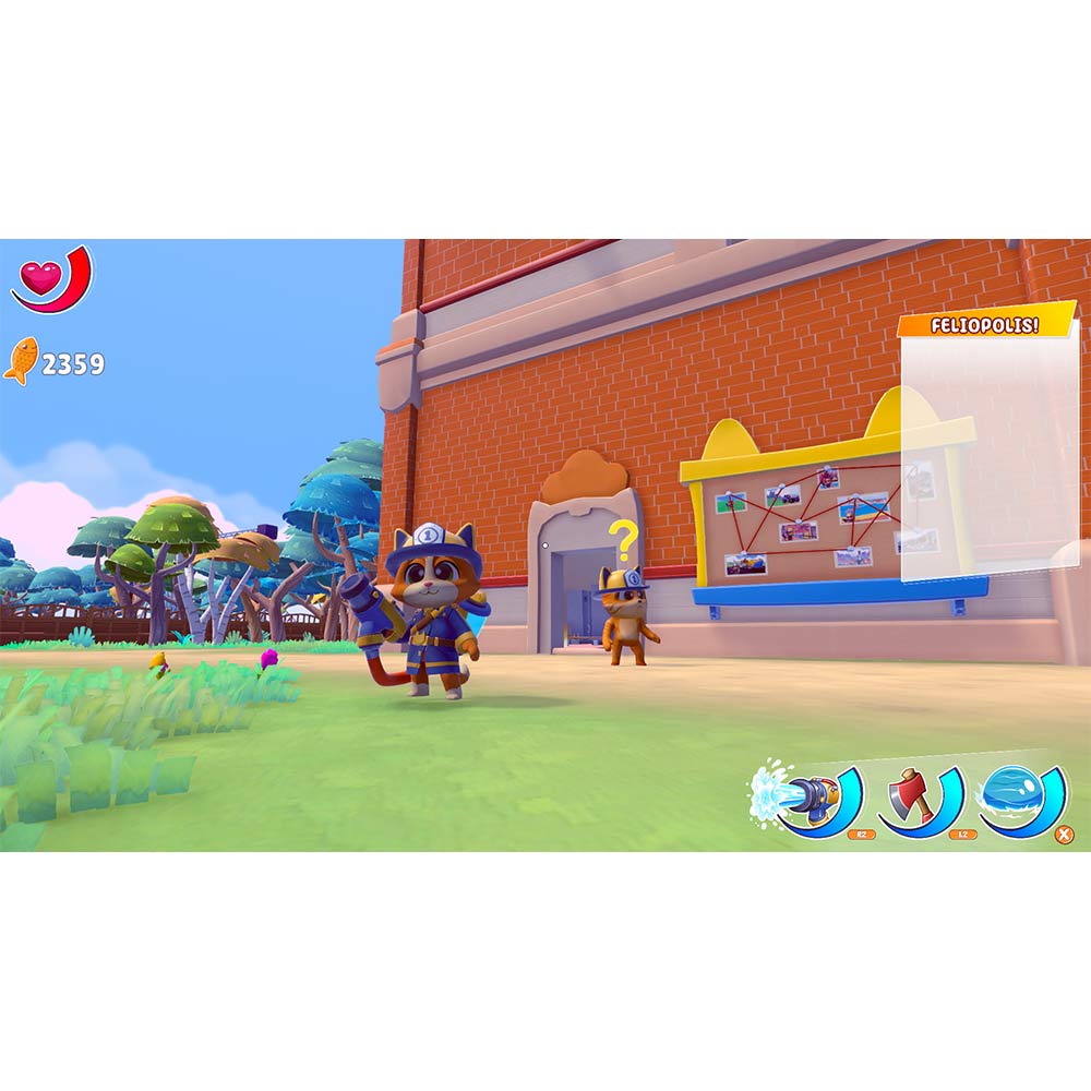 Leo the Firefighter Cat - PlayStation 5