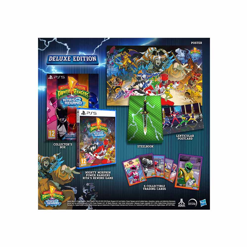 Mighty Morphin Power Rangers Rita's Rewind - Deluxe Edition  - PlayStation 5