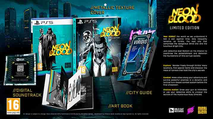Neon Blood Limited Edition - PlayStation 5