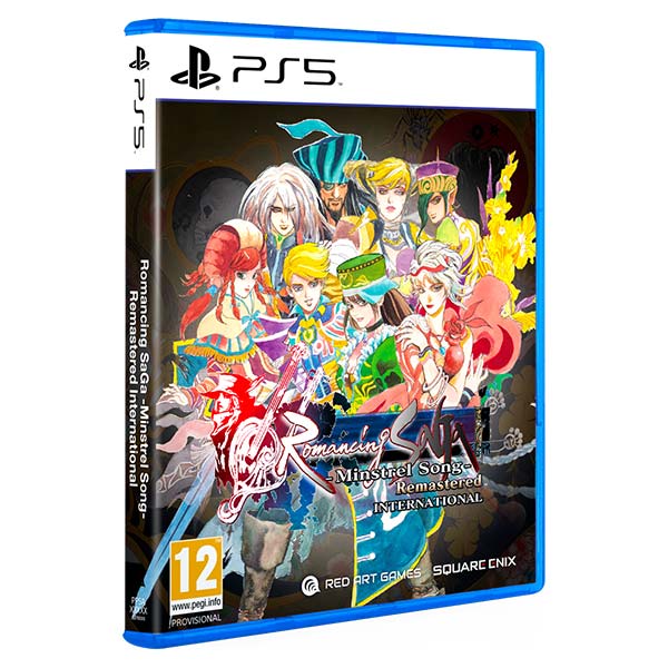 Romancing SaGa - Minstrel Song - Remastered International - PlayStation 5 + Manual