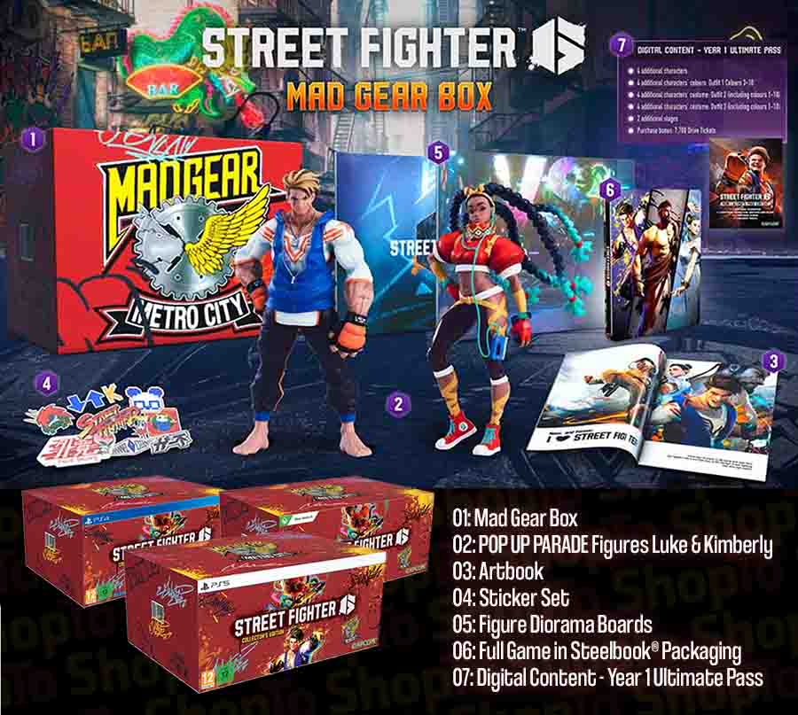 Street Fighter 6 Collector's Edition - PlayStation 5, PlayStation 5