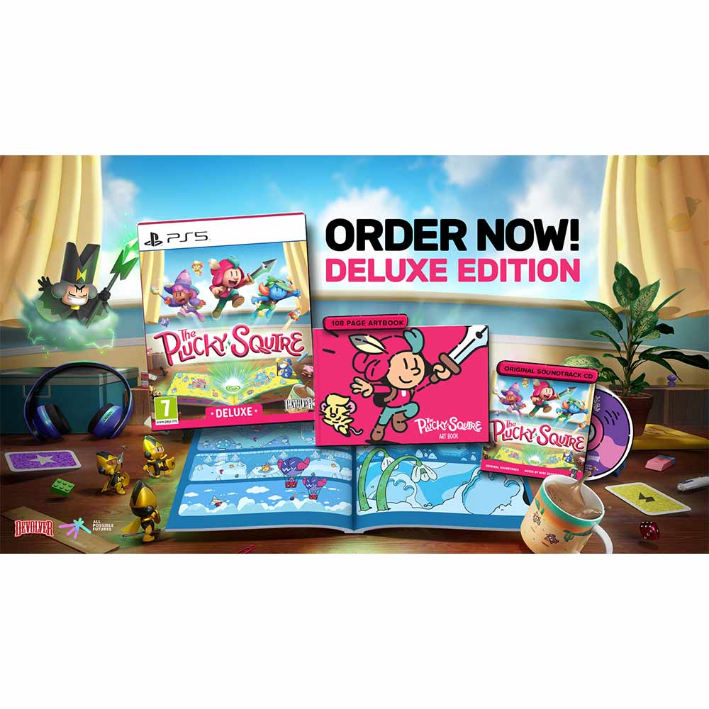 The Plucky Squire - Devolver Deluxe - PlayStation 5