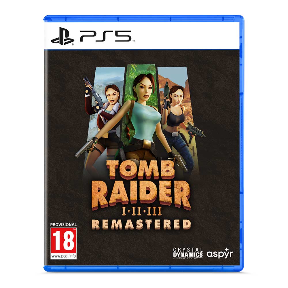 Tomb Raider I-III Remastered Starring Lara Croft: Standard Edition - PlayStation 5