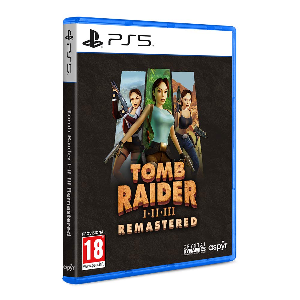 Tomb Raider I-III Remastered Starring Lara Croft: Standard Edition - PlayStation 5
