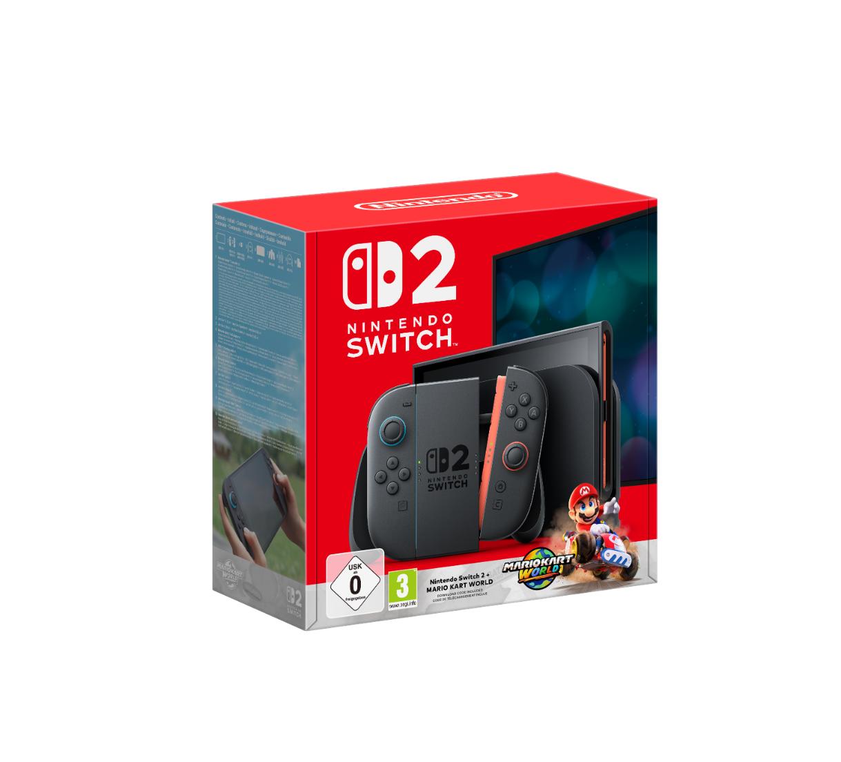 Nintendo Switch 2 Console + Mario Kart World Bundle