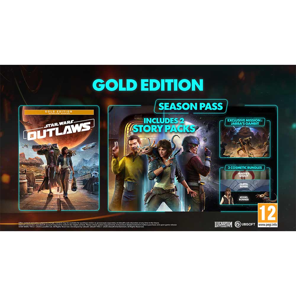 Star Wars Outlaws Gold Editon - Switch 2