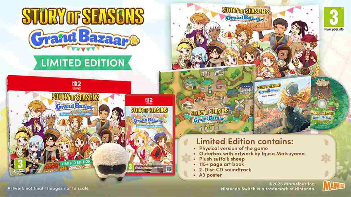 STORY OF SEASONS: Grand Bazaar - Limited Edition - Switch 2