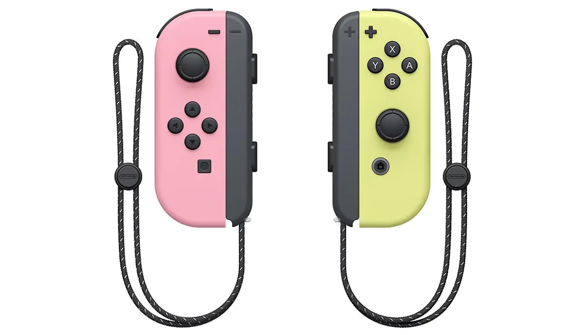 Joy-Con Pair - Pastel Pink & Pastel Yellow - Switch