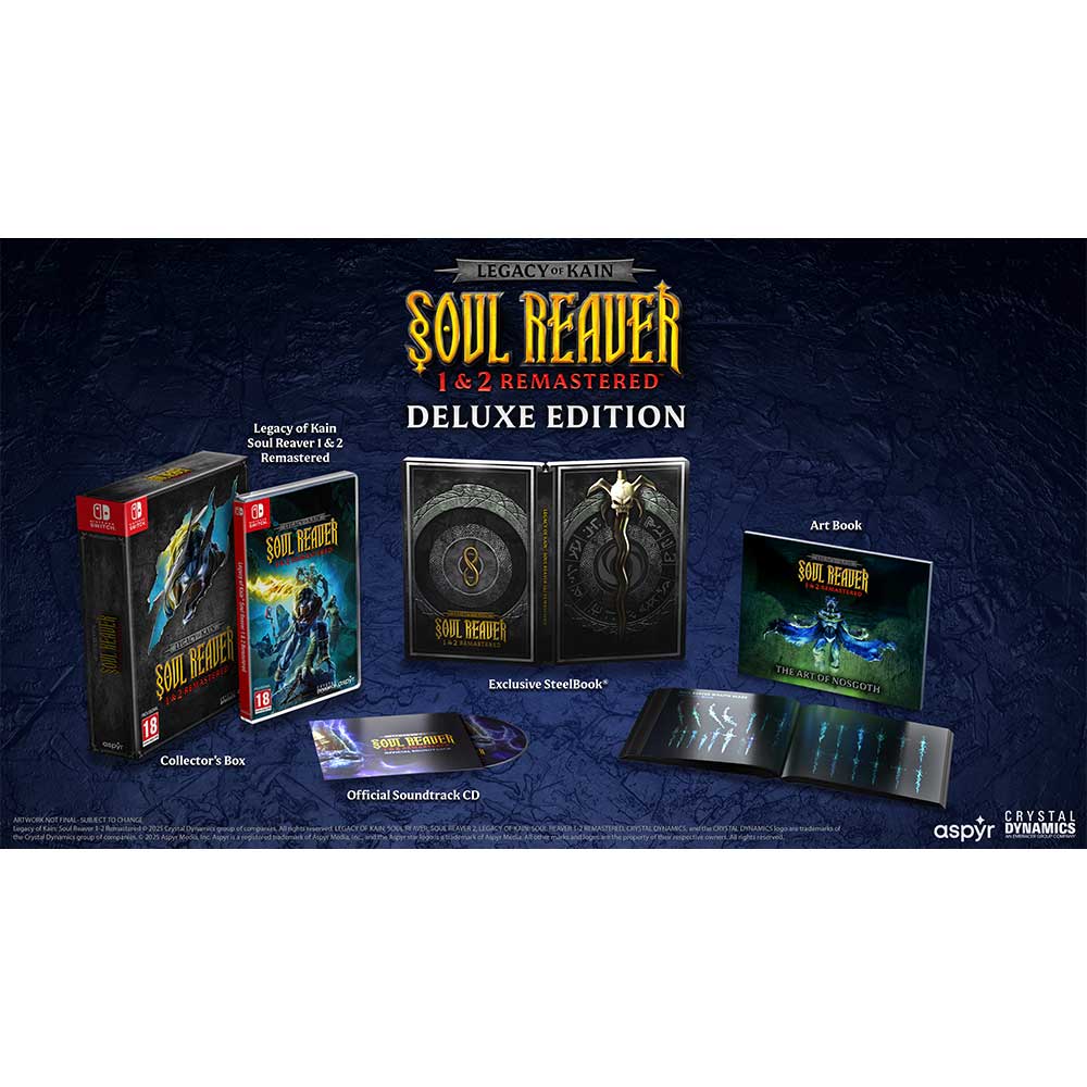 Legacy of Kain Soul Reaver 1&2 Remastered - Deluxe Edition - Switch