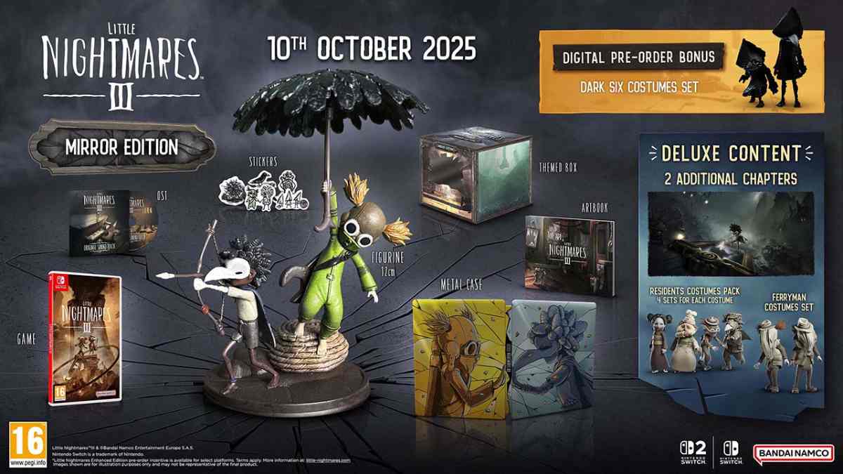 Little Nightmares III Mirror Edition - Switch 