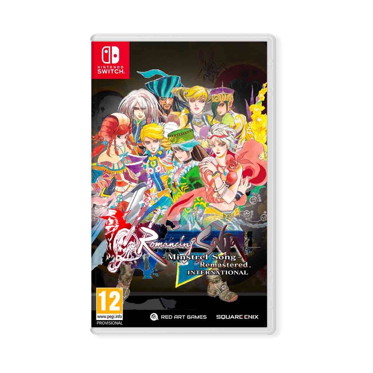 Romancing SaGa - Minstrel Song - Remastered International - Switch + Manual
