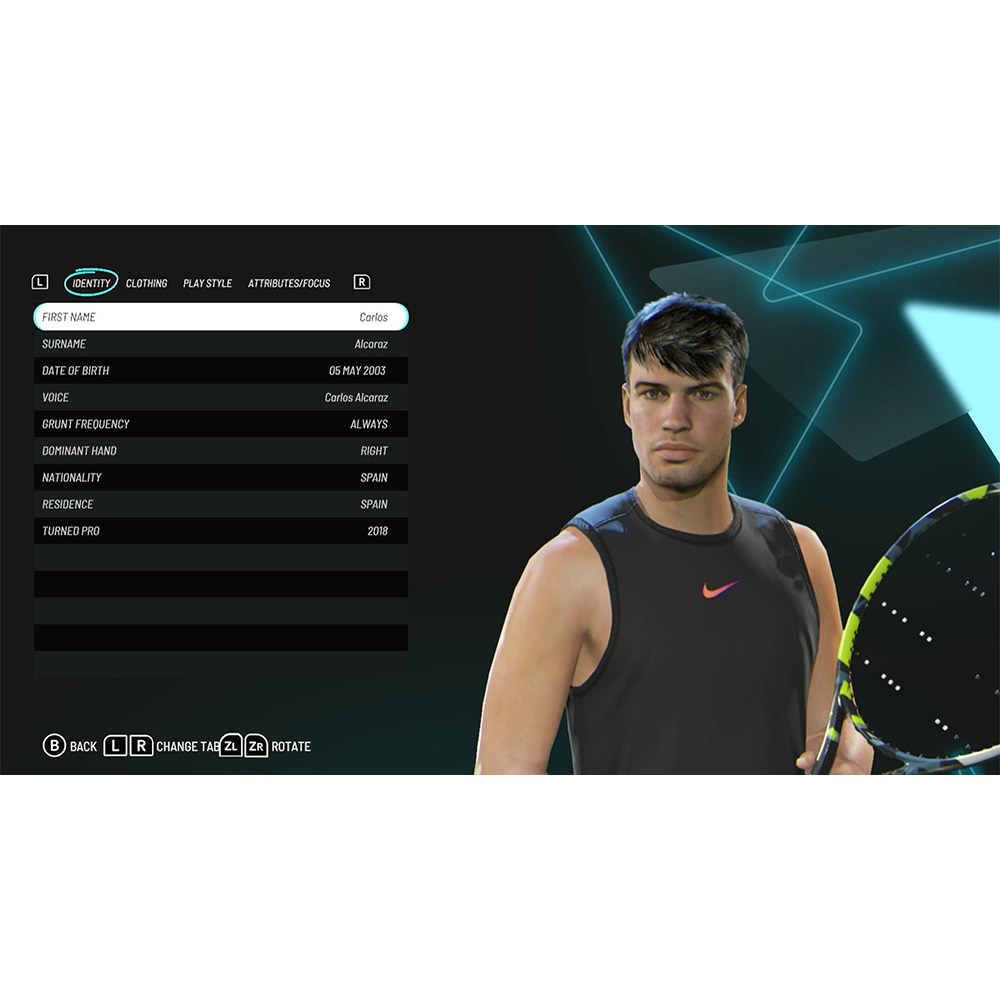 TIEBREAK: Official Game of the ATP & WTA - ACE Edition - Nintendo Switch