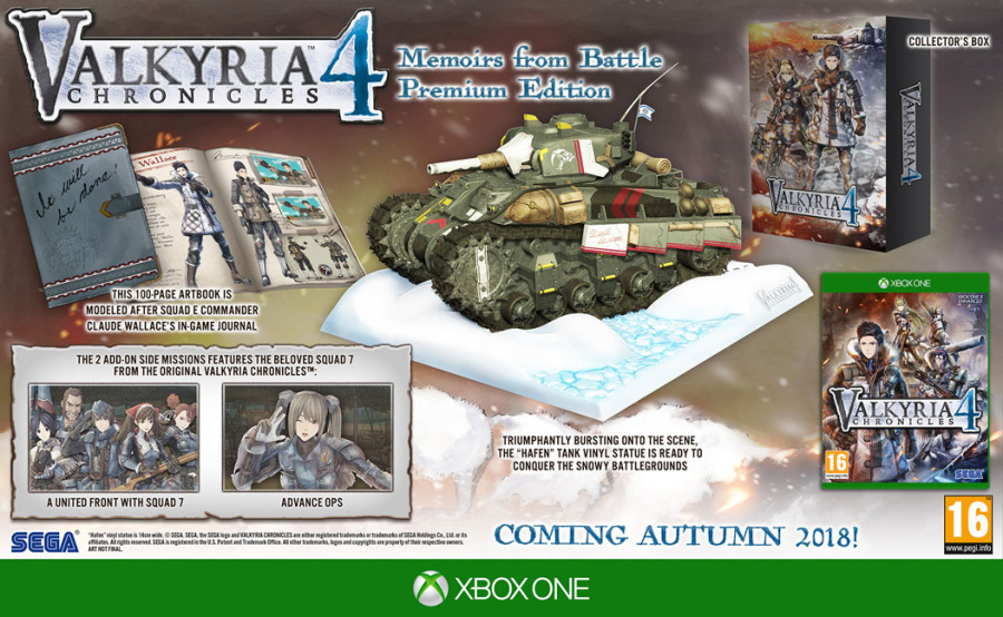 Valkyria Chronicles 4 Memoirs from Battle Edition