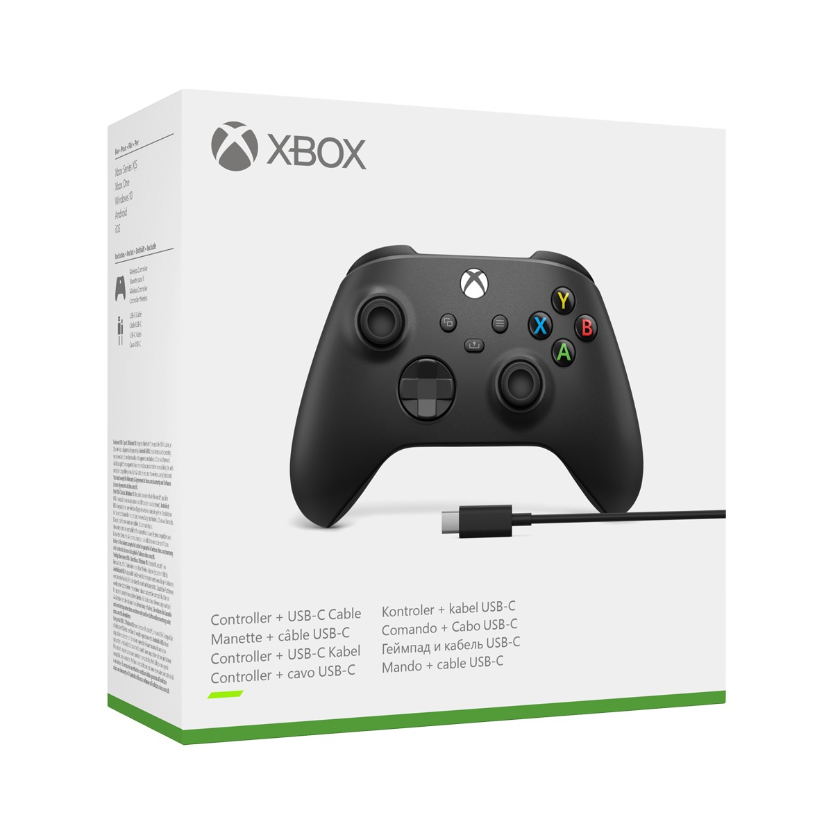 Xbox PC Controller With Cable - Xbox Series X