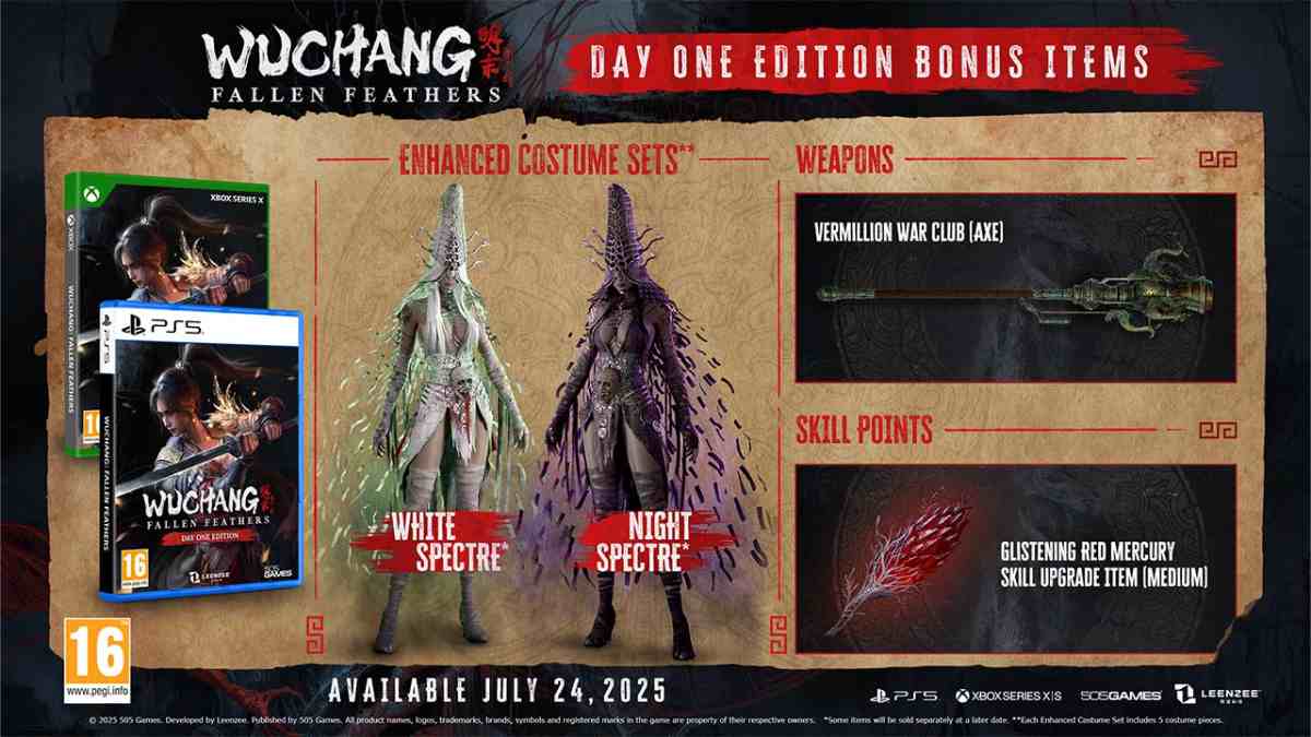 WUCHANG: Fallen Feathers Day One Edition - Xbox Series X