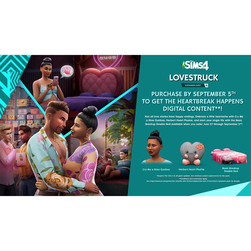 Sims 4 Lovestruck Expansion Pack - PC