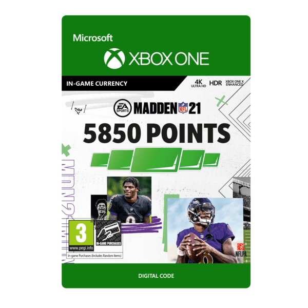 Madden NFL 21 - 5850 Madden Points