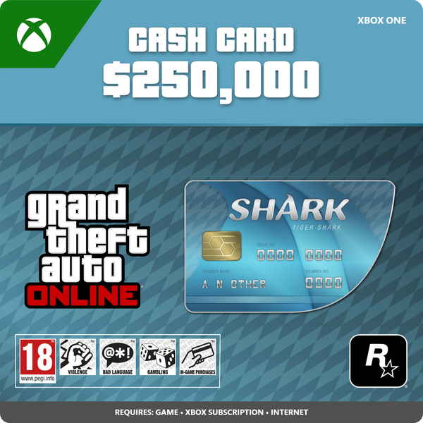 Grand Theft Auto V: Tiger Shark Cash Card