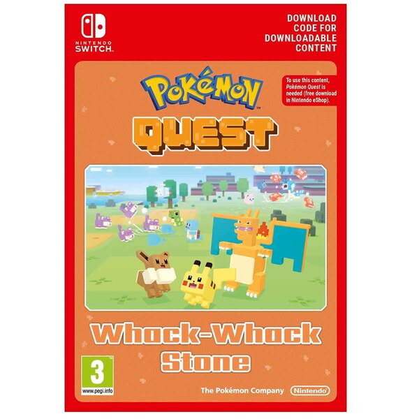 Pokemon QUEST Whack-Whack Stone ( Uk - EU)
