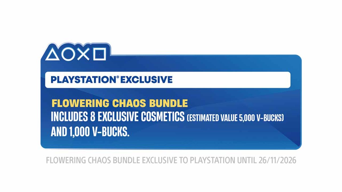 PlayStation 5 Digital Edition  - Fortnite Fortnite Flowering Chaos Bundle