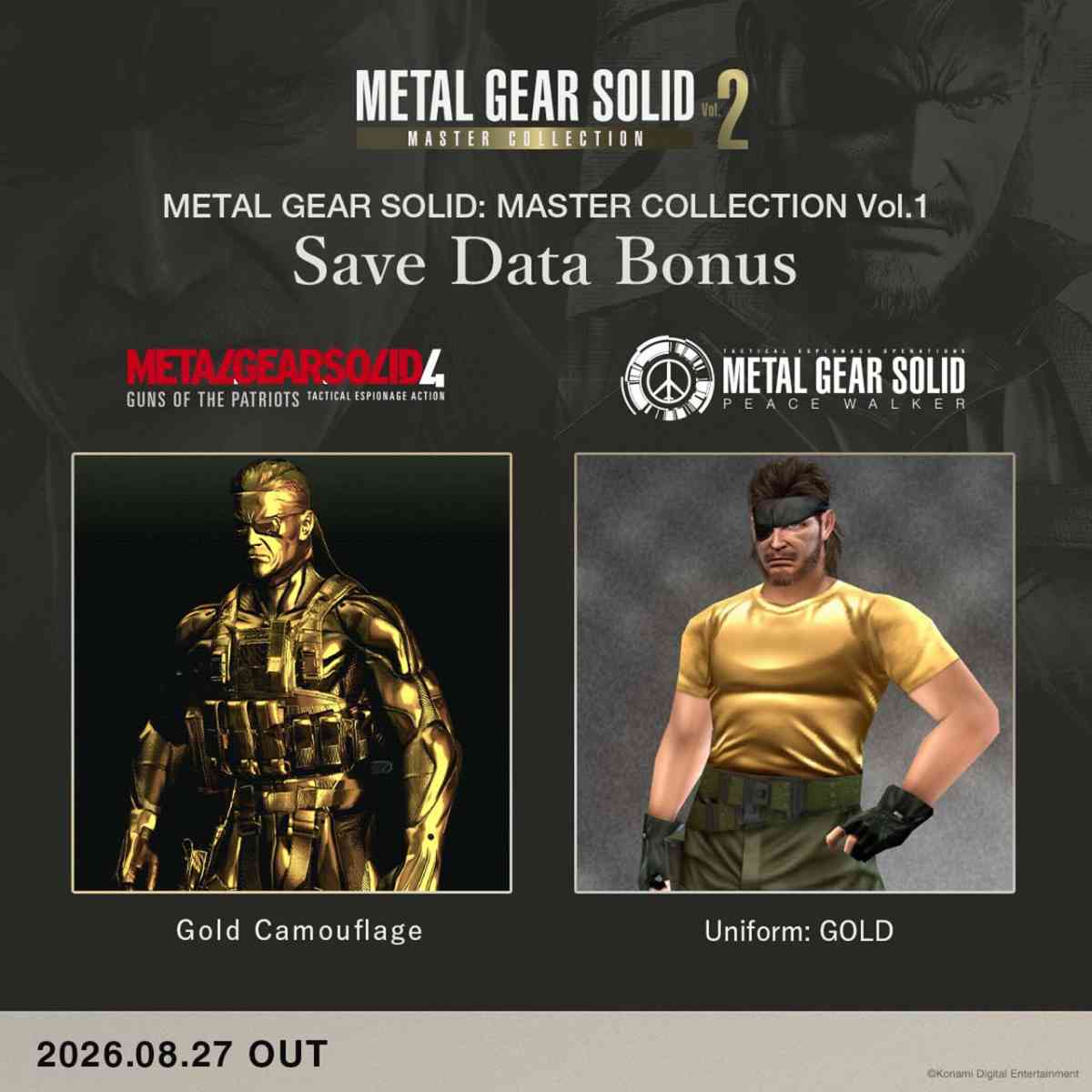 Metal Gear Solid: Master Collection Volume 2 - Day One Edition - Xbox Series X