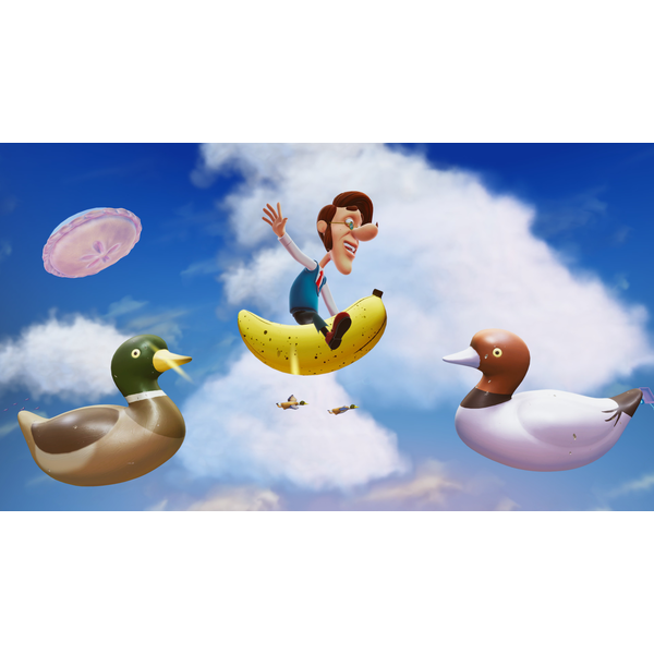 Nickelodeon All-Star Brawl - Hugh Neutron Brawler