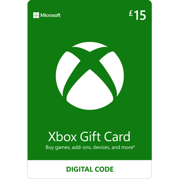 Xbox Gift Card £15 - Xbox Series X | S - Xbox One