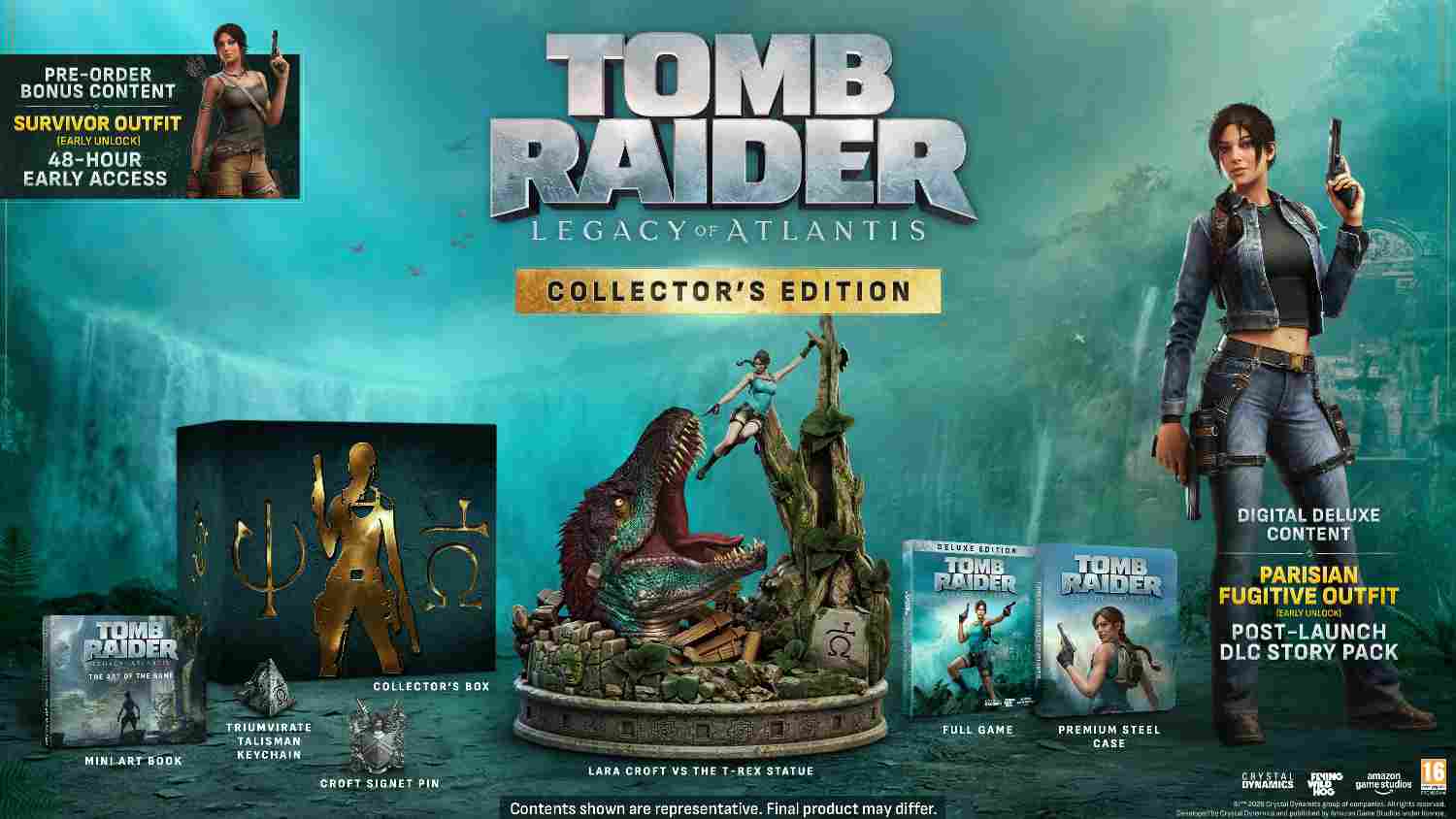 Tomb Raider: Legacy of Atlantis Collector's Edition - PC