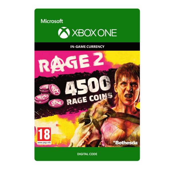 RAGE 2: 4500 RAGE Coins  Xbox One Download