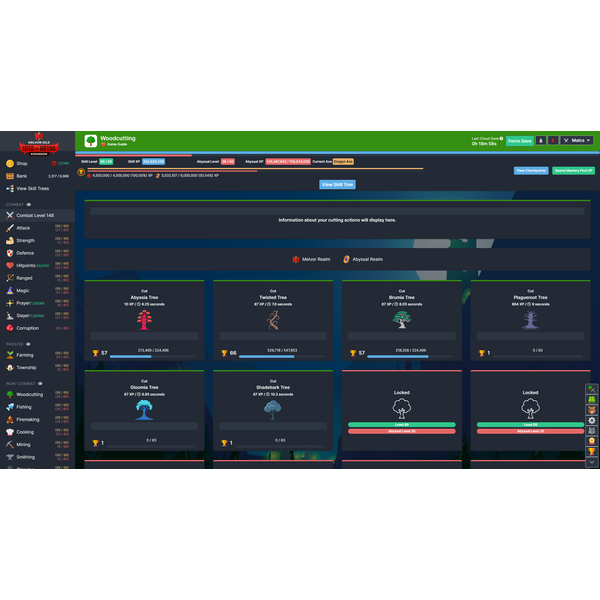 Melvor Idle: Into The Abyss