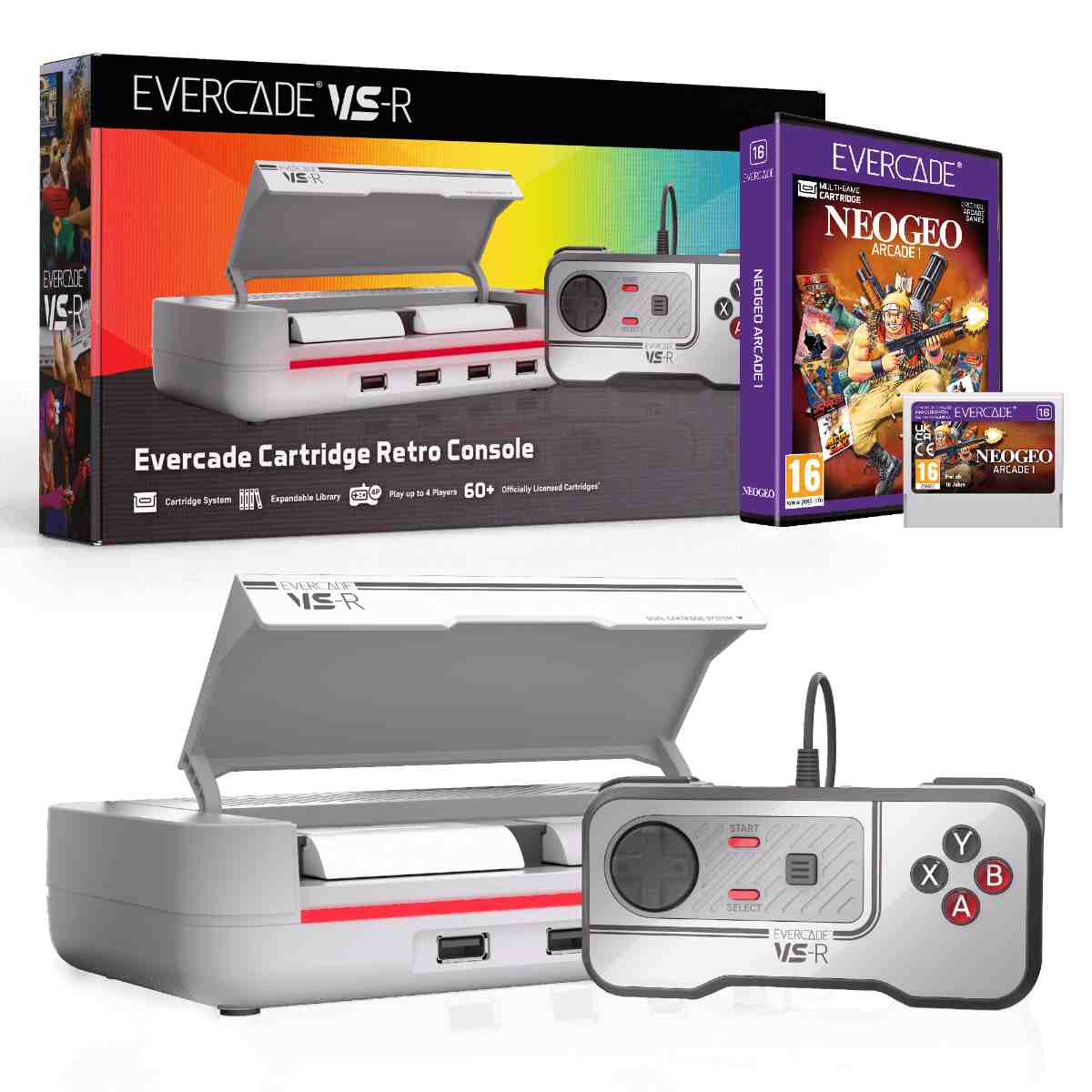 Evercade VS-R and NEOGEO Arcade 1