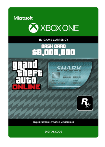 Grand Theft Auto V: Megalodon Shark Cash Card