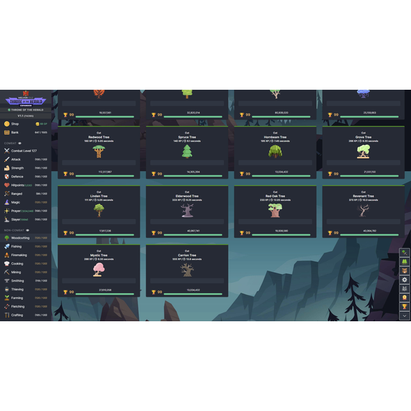 Melvor Idle: Throne of the Herald