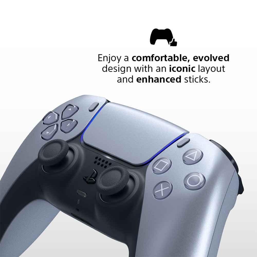 DualSense Wireless Controller - Sterling Silver - PS5